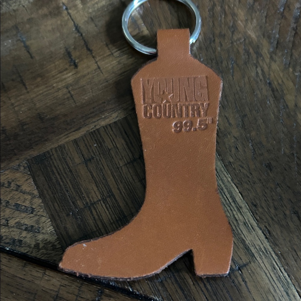 Brown Boot Keychain